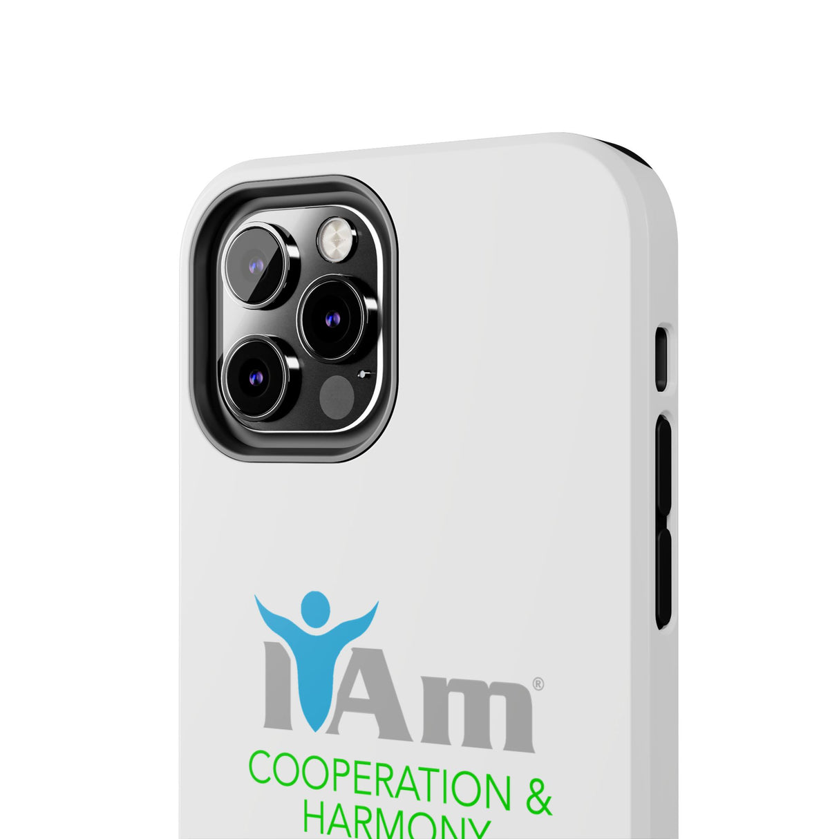 "I Am Cooperation and Harmony" Affirmation Inspirational Tough Phone Case - I Am Cooperation and Harmony Motivational Design