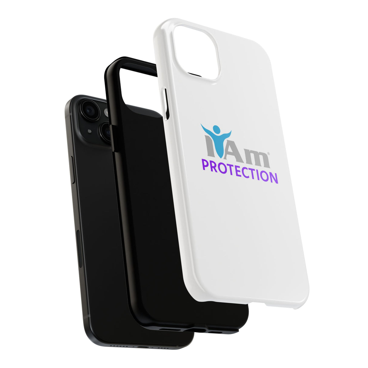 "I Am Protection" Affirmation Inspirational Tough Phone Case - I Am Protection Motivational Design