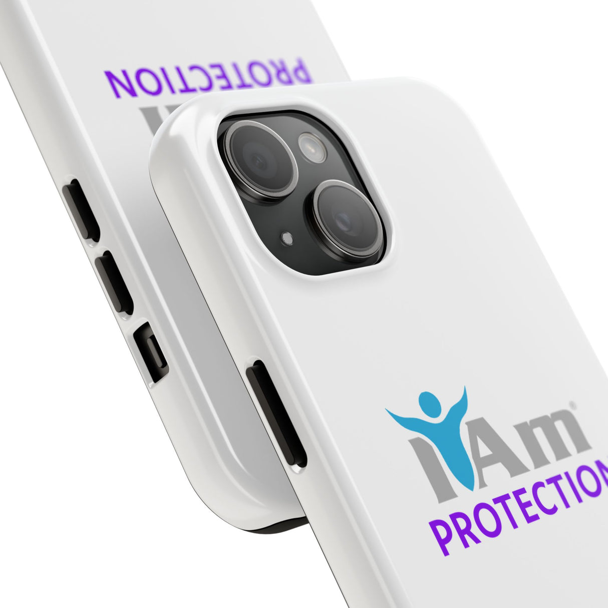 "I Am Protection" Affirmation Inspirational Tough Phone Case - I Am Protection Motivational Design