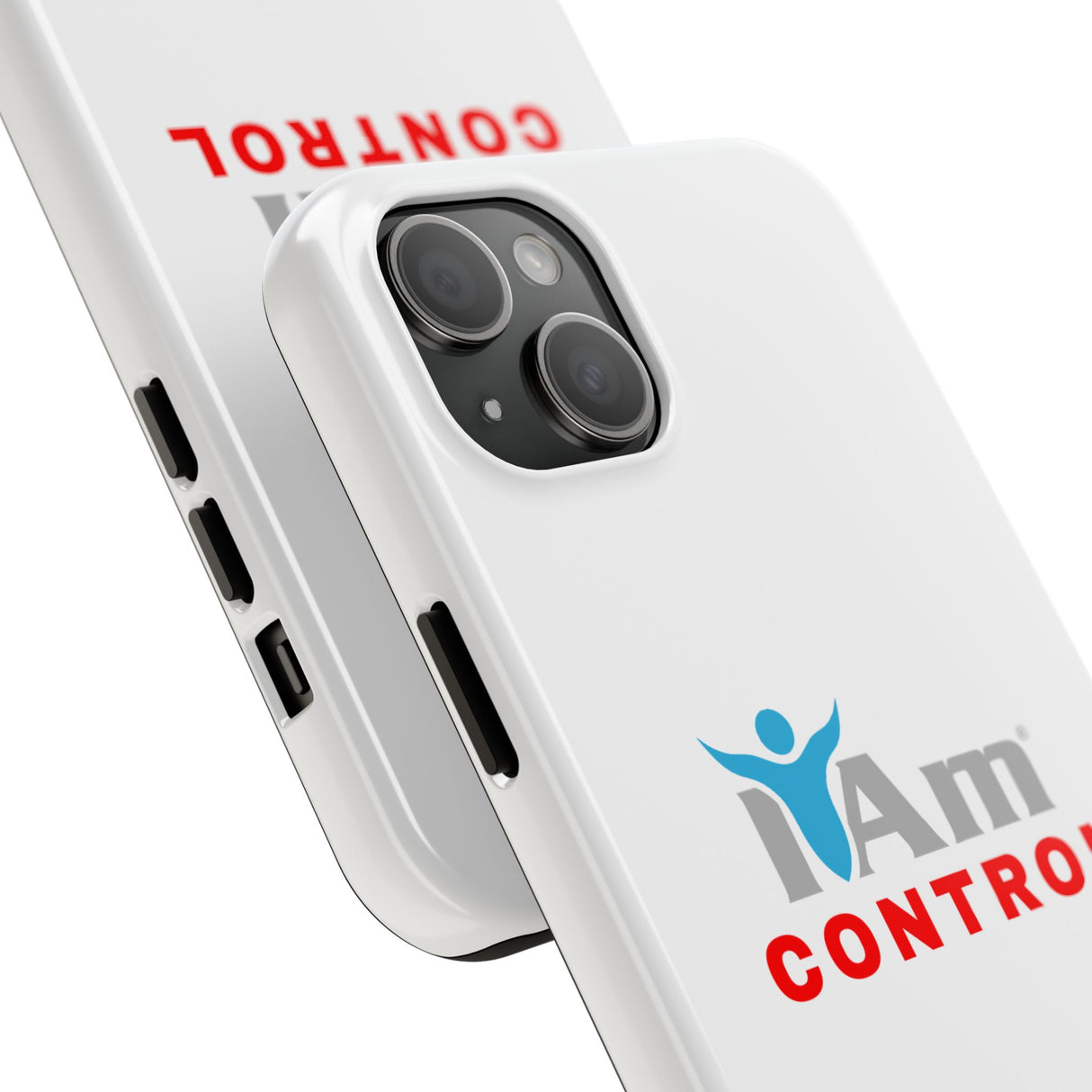 "I Am Control" Affirmation Inspirational Tough Phone Case - I Am Control Motivational Design