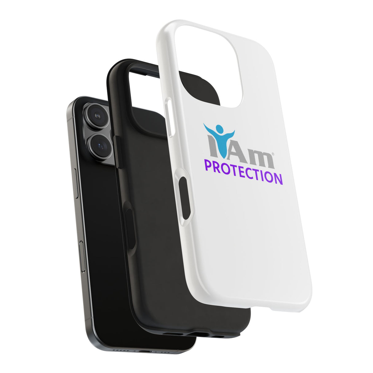 "I Am Protection" Affirmation Inspirational Tough Phone Case - I Am Protection Motivational Design