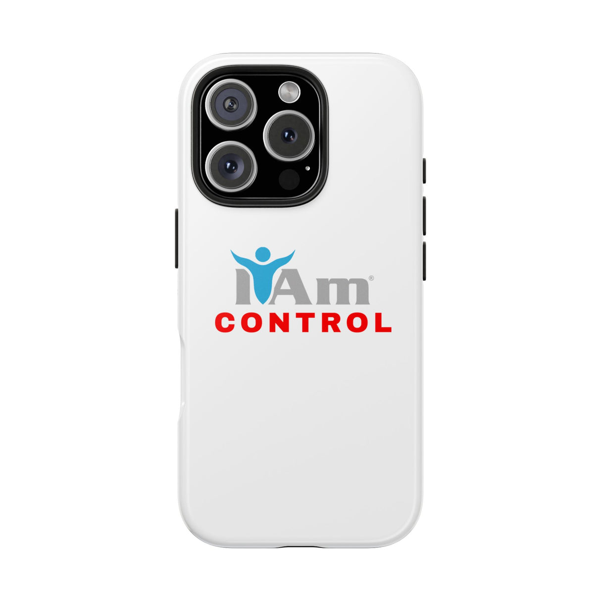 "I Am Control" Affirmation Inspirational Tough Phone Case - I Am Control Motivational Design