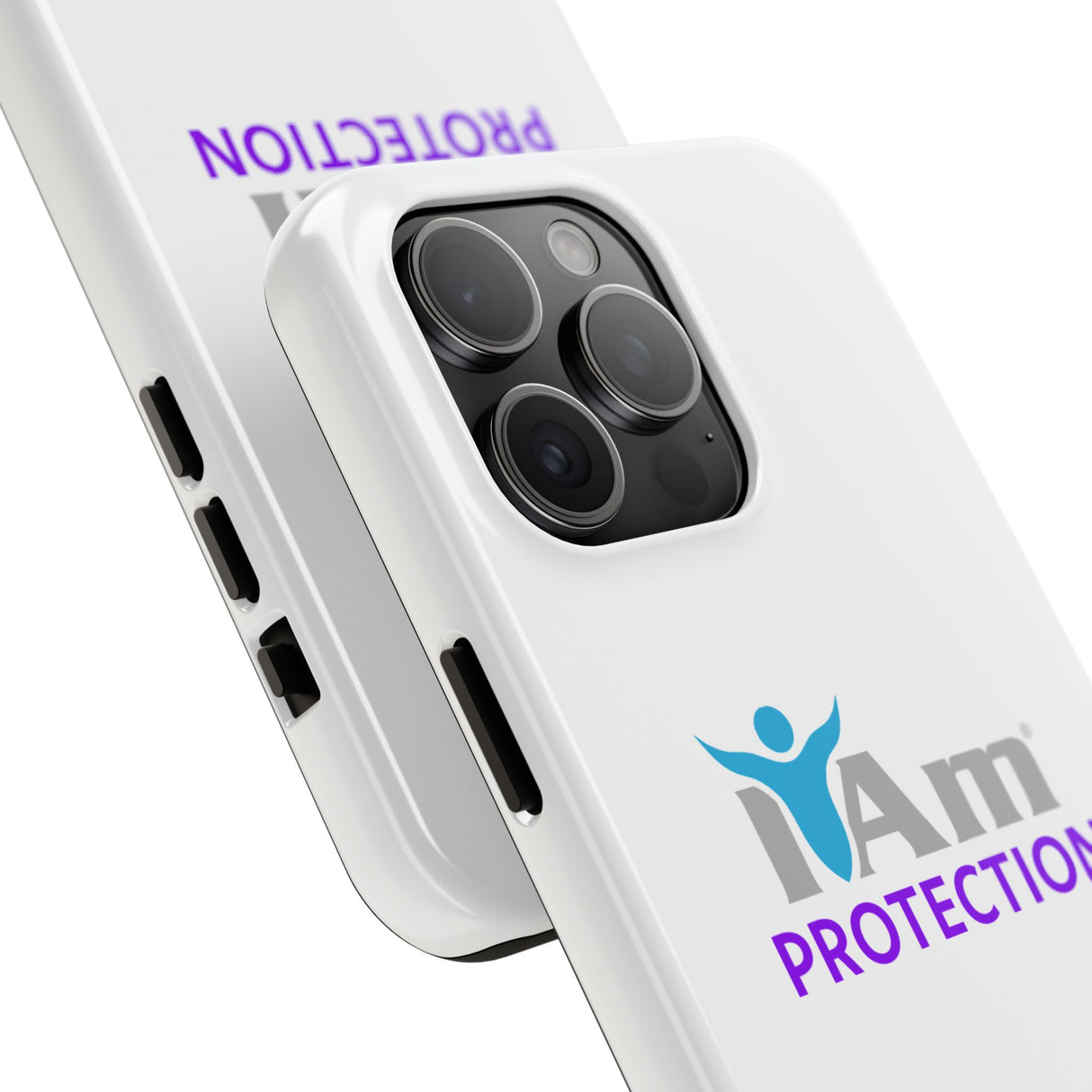 "I Am Protection" Affirmation Inspirational Tough Phone Case - I Am Protection Motivational Design