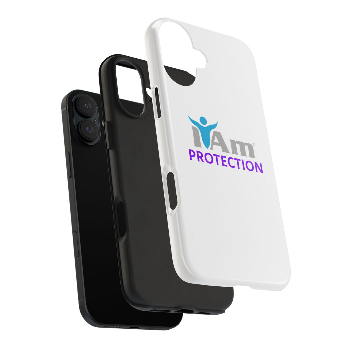 "I Am Protection" Affirmation Inspirational Tough Phone Case - I Am Protection Motivational Design