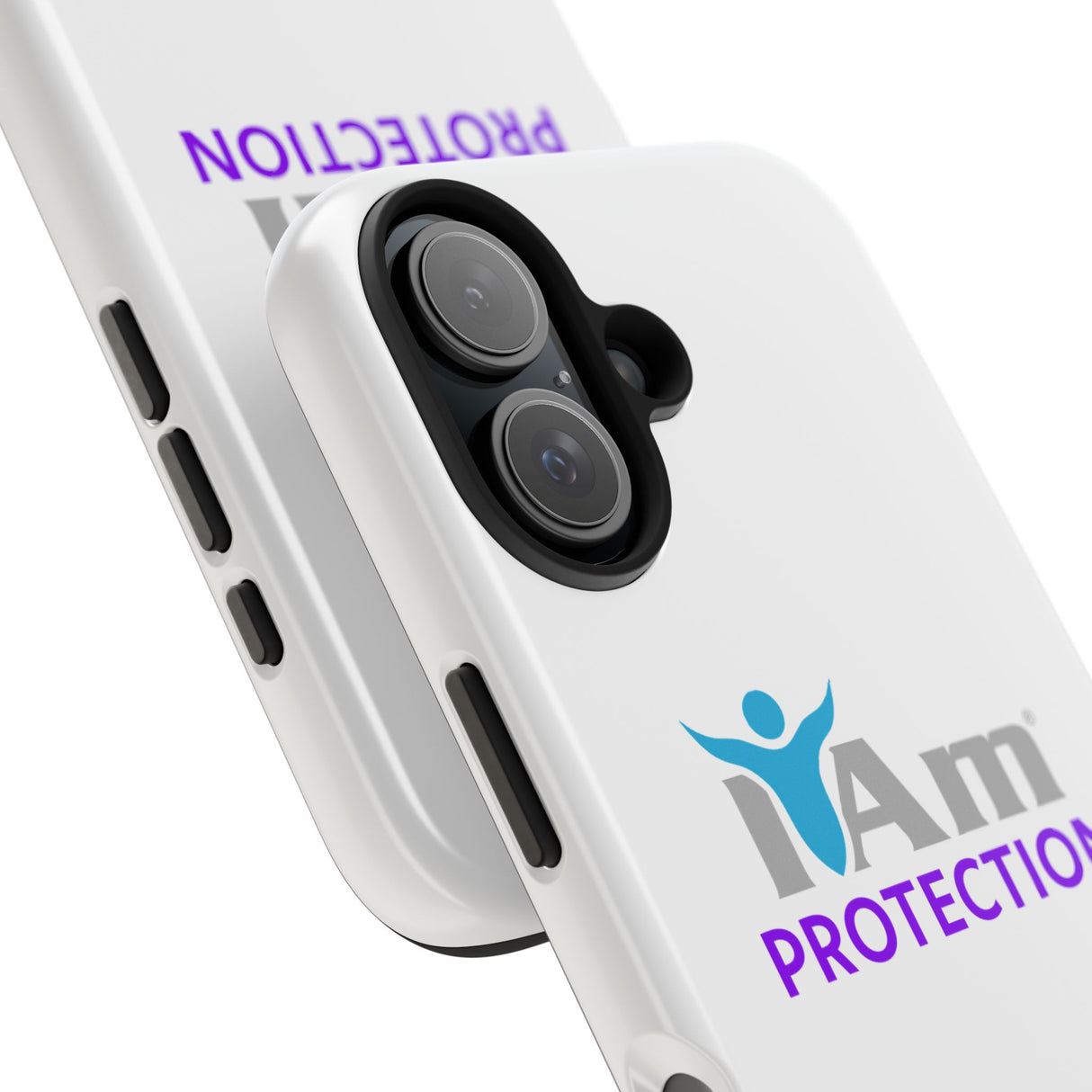 "I Am Protection" Affirmation Inspirational Tough Phone Case - I Am Protection Motivational Design