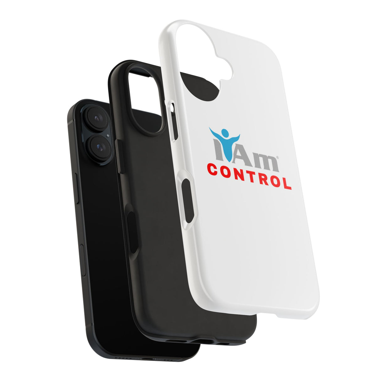 "I Am Control" Affirmation Inspirational Tough Phone Case - I Am Control Motivational Design