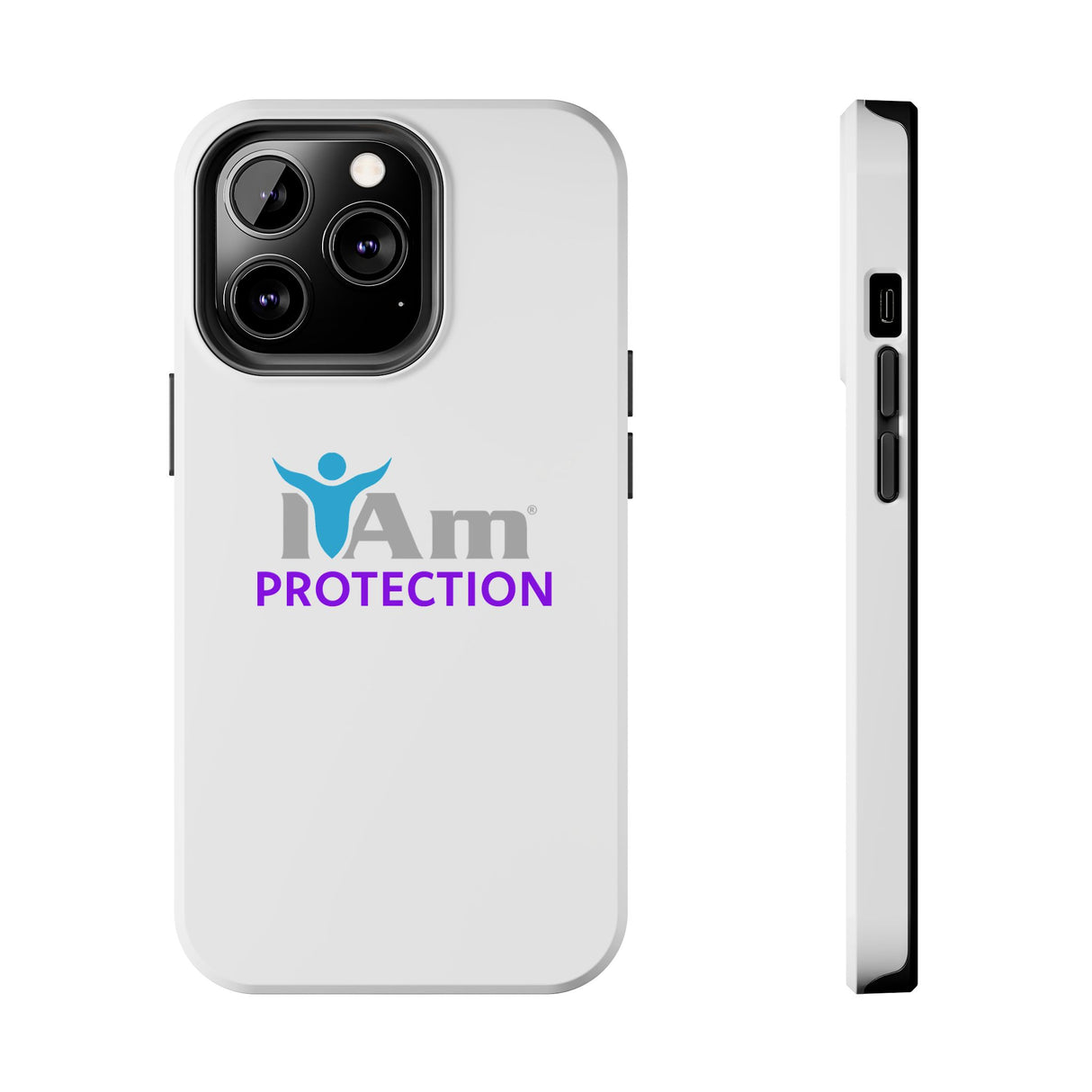 "I Am Protection" Affirmation Inspirational Tough Phone Case - I Am Protection Motivational Design