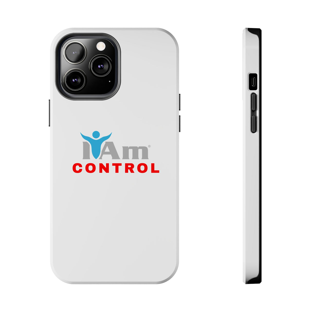 "I Am Control" Affirmation Inspirational Tough Phone Case - I Am Control Motivational Design