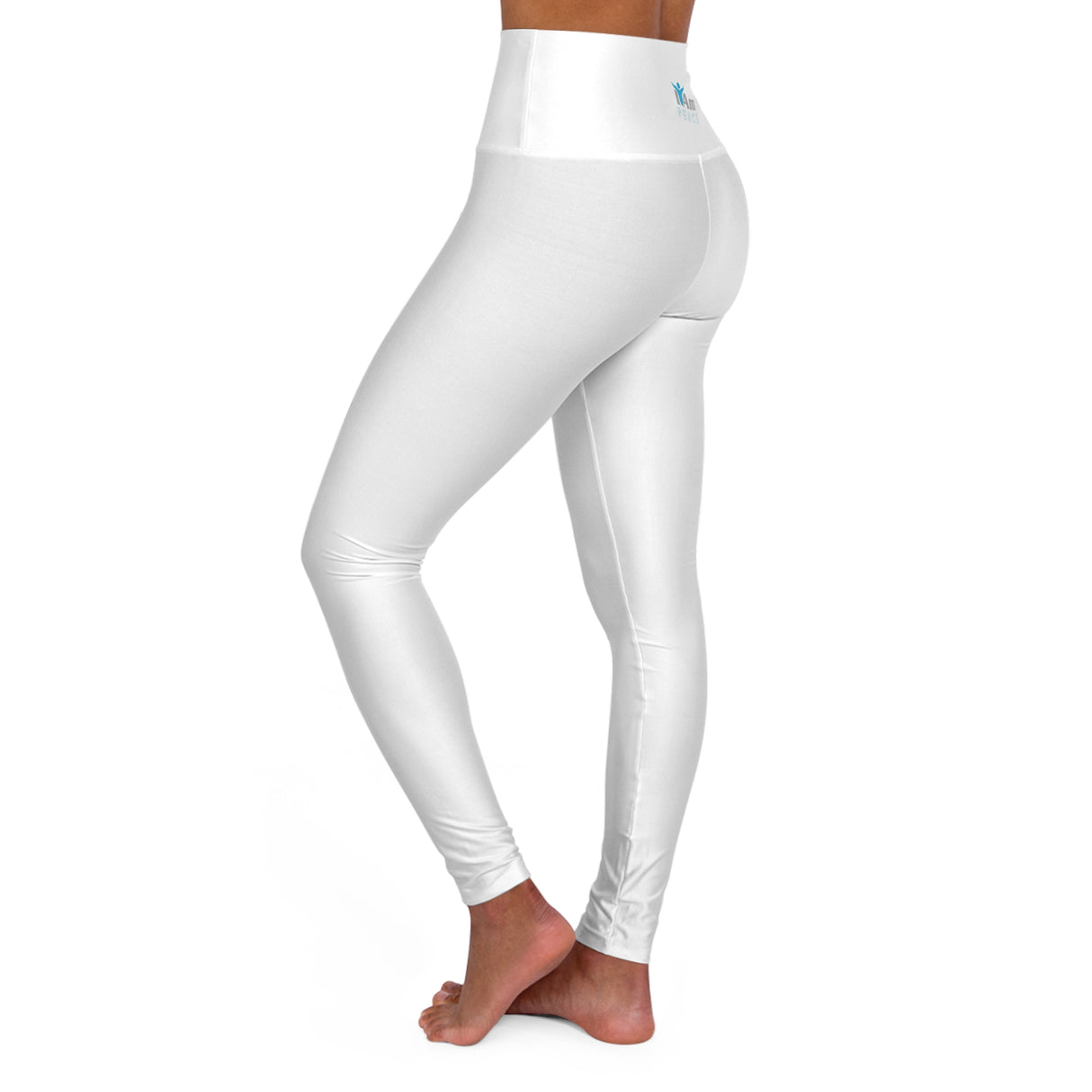 I Am Peace High Waisted Yoga Leggings for Comfort and Style
