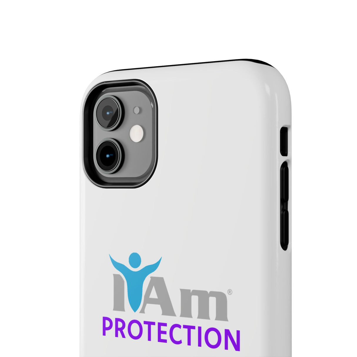 "I Am Protection" Affirmation Inspirational Tough Phone Case - I Am Protection Motivational Design