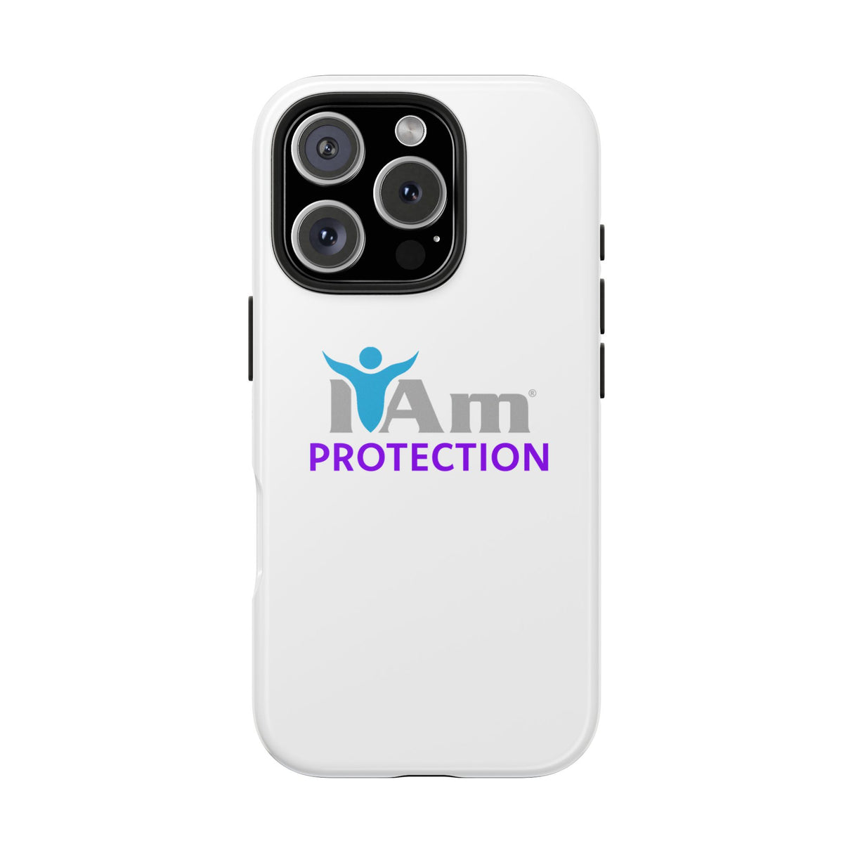 "I Am Protection" Affirmation Inspirational Tough Phone Case - I Am Protection Motivational Design