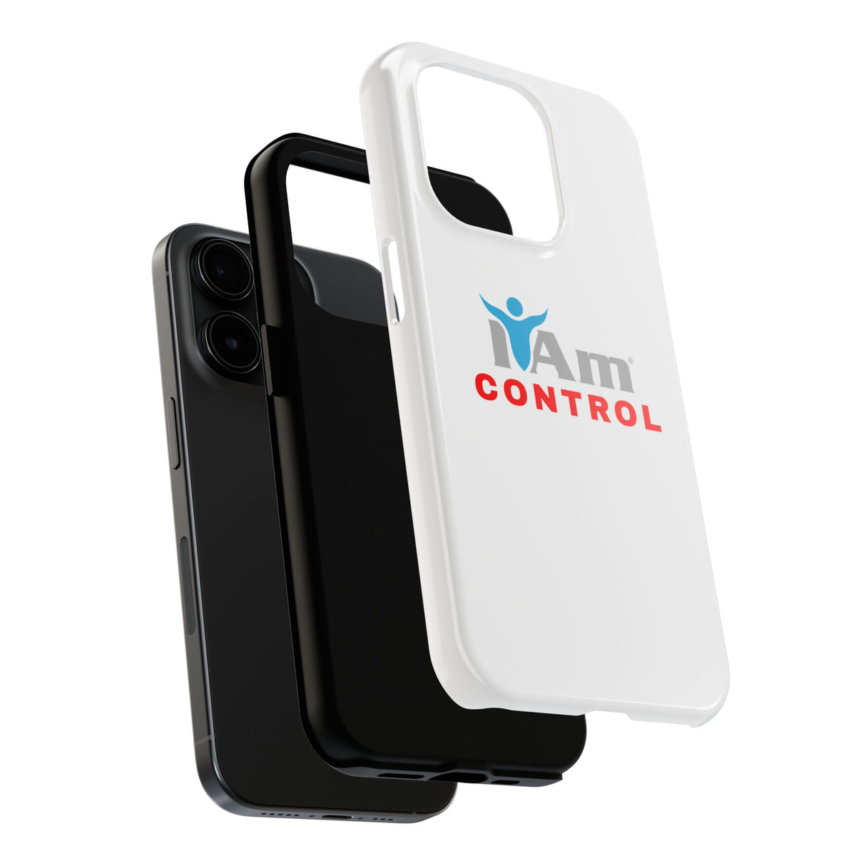 "I Am Control" Affirmation Inspirational Tough Phone Case - I Am Control Motivational Design
