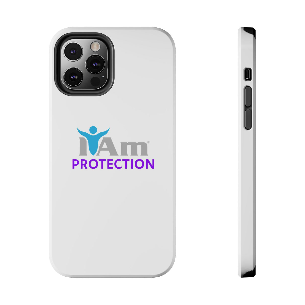 "I Am Protection" Affirmation Inspirational Tough Phone Case - I Am Protection Motivational Design