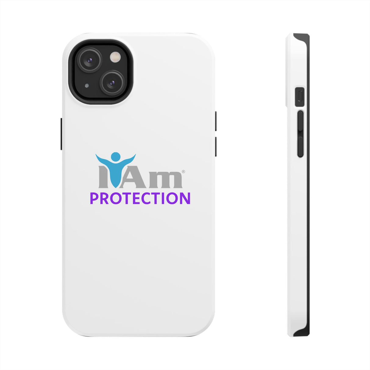 "I Am Protection" Affirmation Inspirational Tough Phone Case - I Am Protection Motivational Design