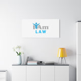 I Am Law Canvas Wall Art - Inspirational Home Decor