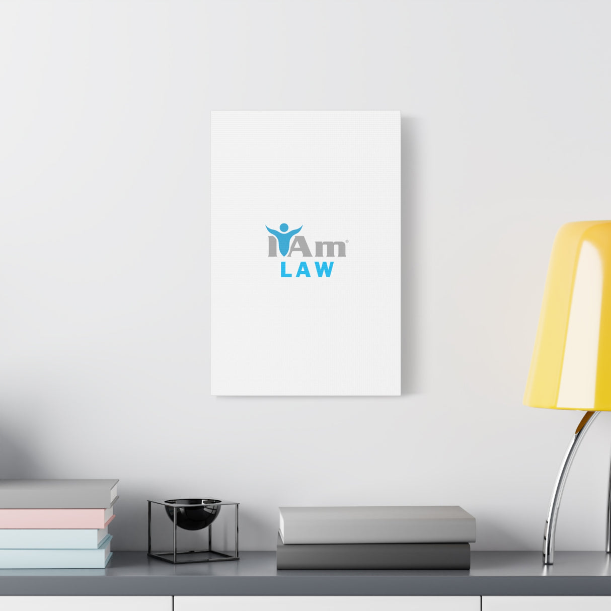 I Am Law Canvas Wall Art - Inspirational Home Decor