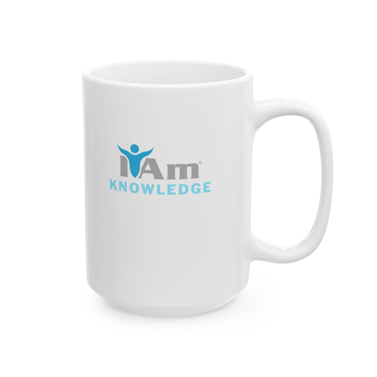 "I Am Knowledge" Affirmational Ceramic Mug - Perfect Motivation for Coffee Lovers & Gifts