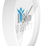 "I Am Unity" Motivational Wall Clock - Modern Home Decor for Mindfulness and Serenity