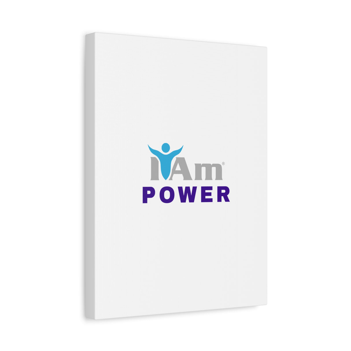 I Am Power Canvas Wall Art - Inspirational Home Decor