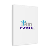 I Am Power Canvas Wall Art - Inspirational Home Decor