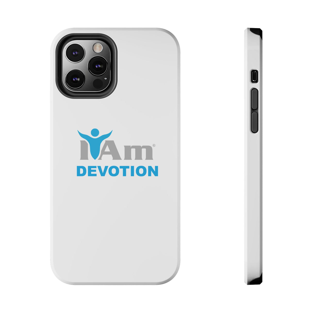 "I Am Devotion" Affirmation Inspirational Tough Phone Case - I Am Devotion Motivational Design