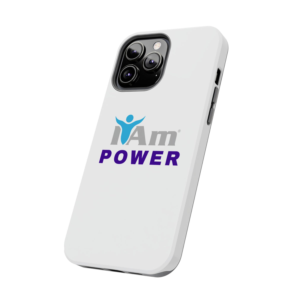 "I Am Power" Affirmation Inspirational Tough Phone Case - I Am POWER Motivational Design