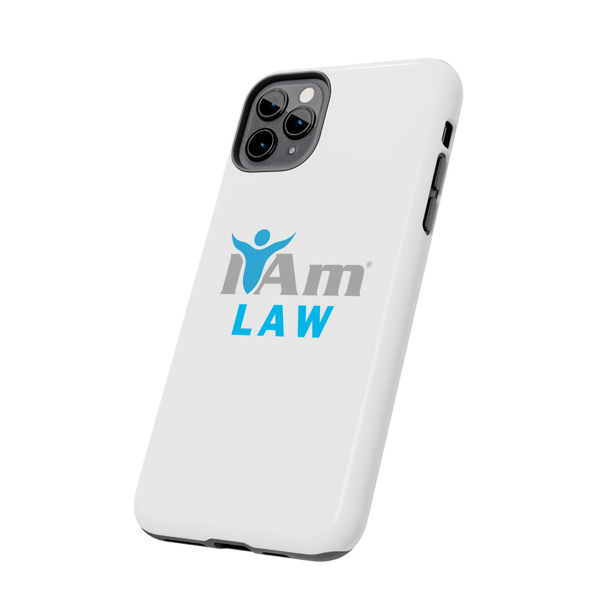 "I Am Law" Affirmation Inspirational Tough Phone Case - I Am Law Motivational Design