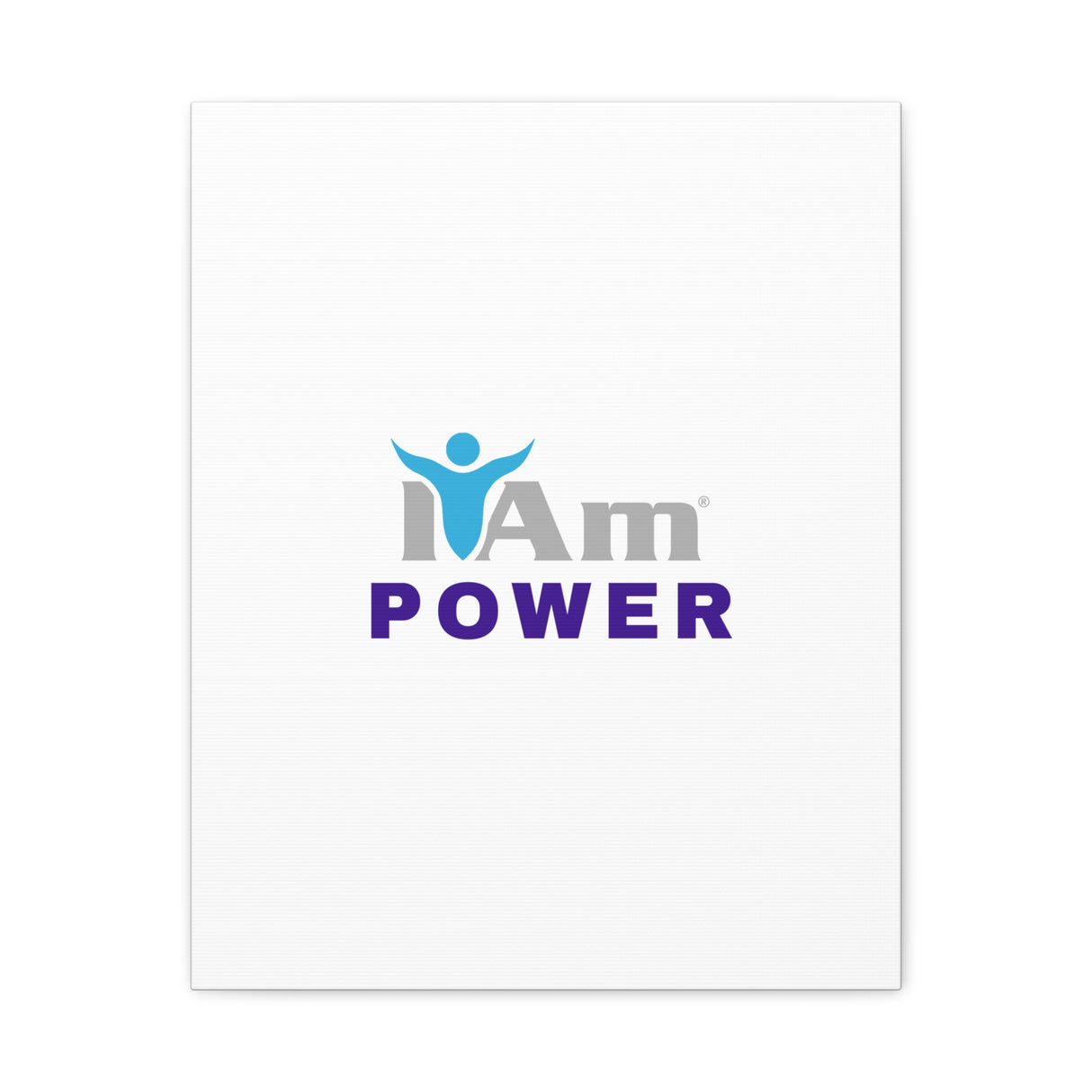 I Am Power Canvas Wall Art - Inspirational Home Decor