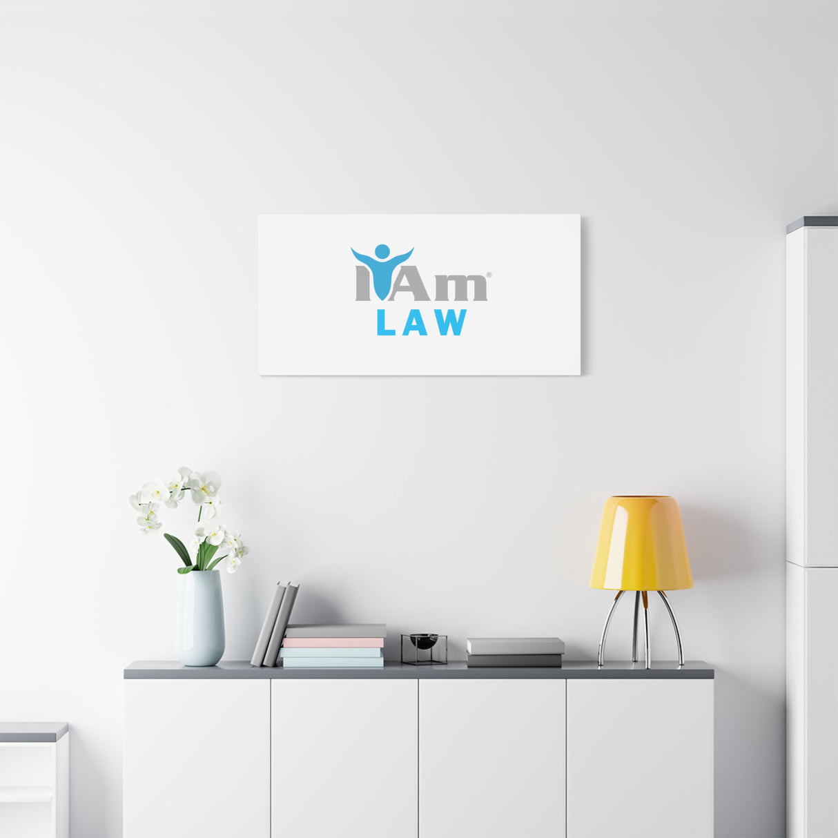 I Am Law Canvas Wall Art - Inspirational Home Decor