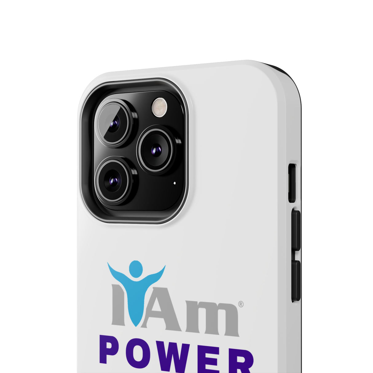 "I Am Power" Affirmation Inspirational Tough Phone Case - I Am POWER Motivational Design