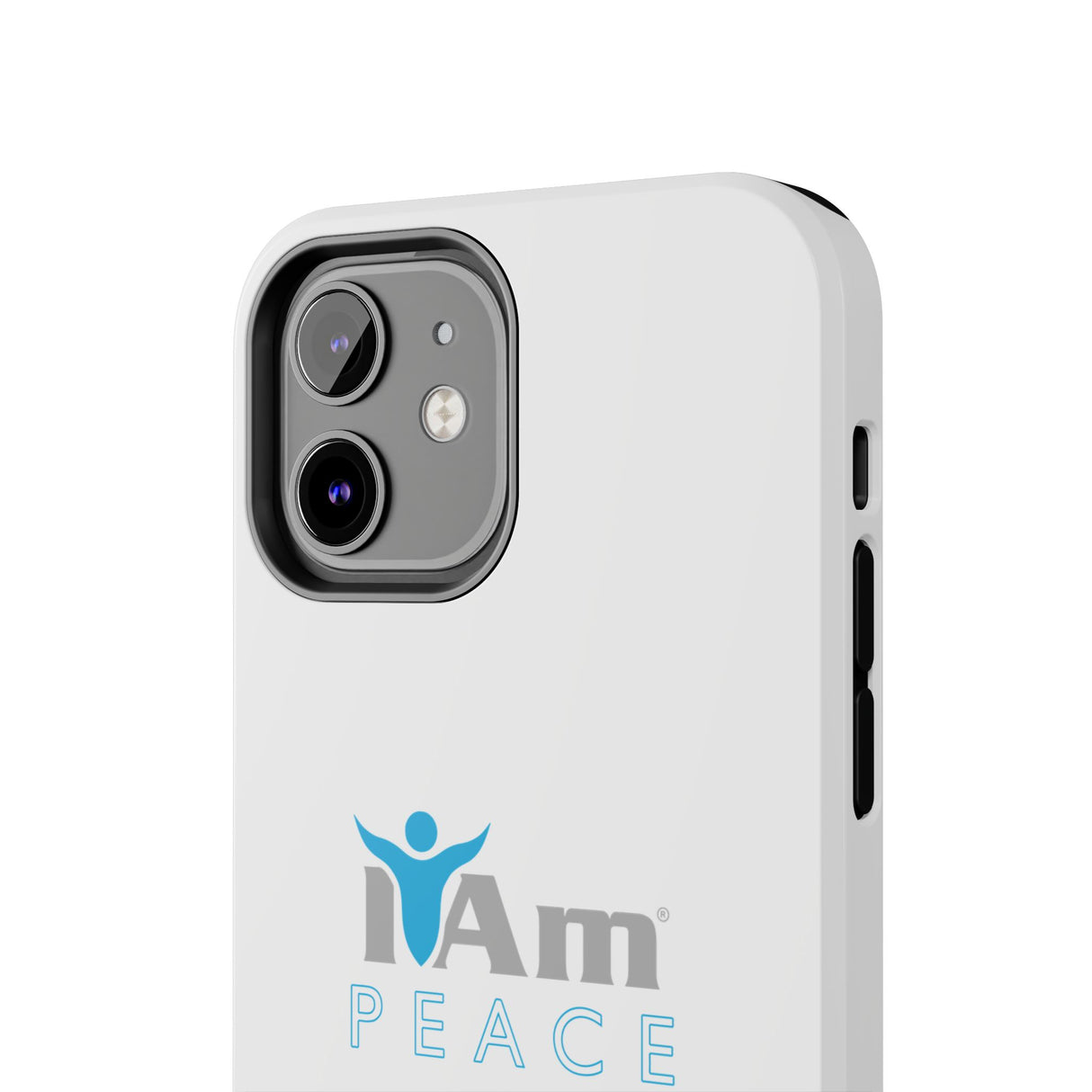 "I Am Peace" Affirmation Inspirational Tough Phone Case - I Am Peace Motivational Design