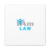 I Am Law Canvas Wall Art - Inspirational Home Decor