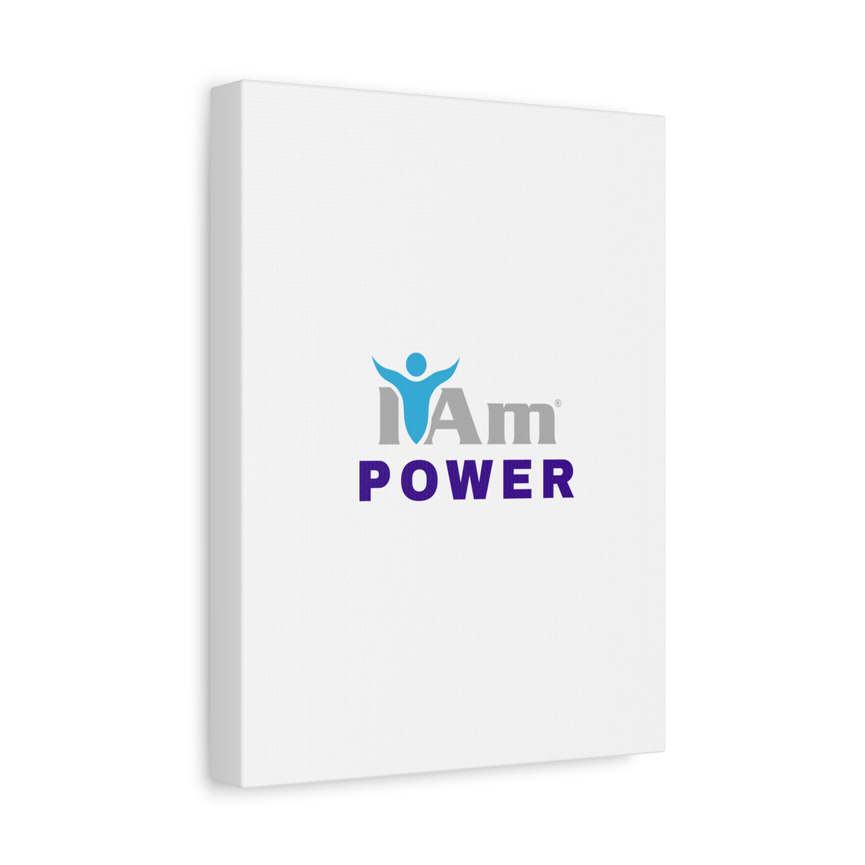 I Am Power Canvas Wall Art - Inspirational Home Decor