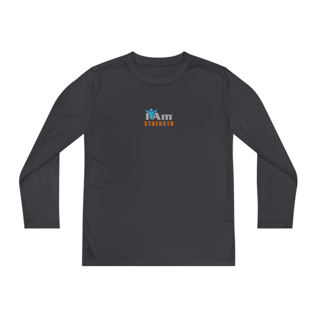 Boys' 'I Am Strength" Long Sleeve Tee - "I Am Strength" Fitness Shirt