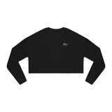 'I Am Cooperation and Harmony' Stylish Women's Cropped Sweatshirt - Perfect for Casual Looks