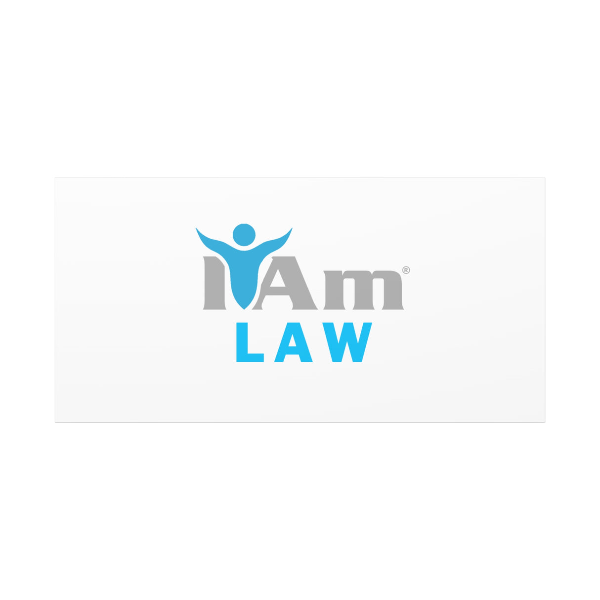 I Am Law Canvas Wall Art - Inspirational Home Decor