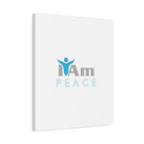 I Am Peace Canvas Wall Art - Inspirational Home Decor