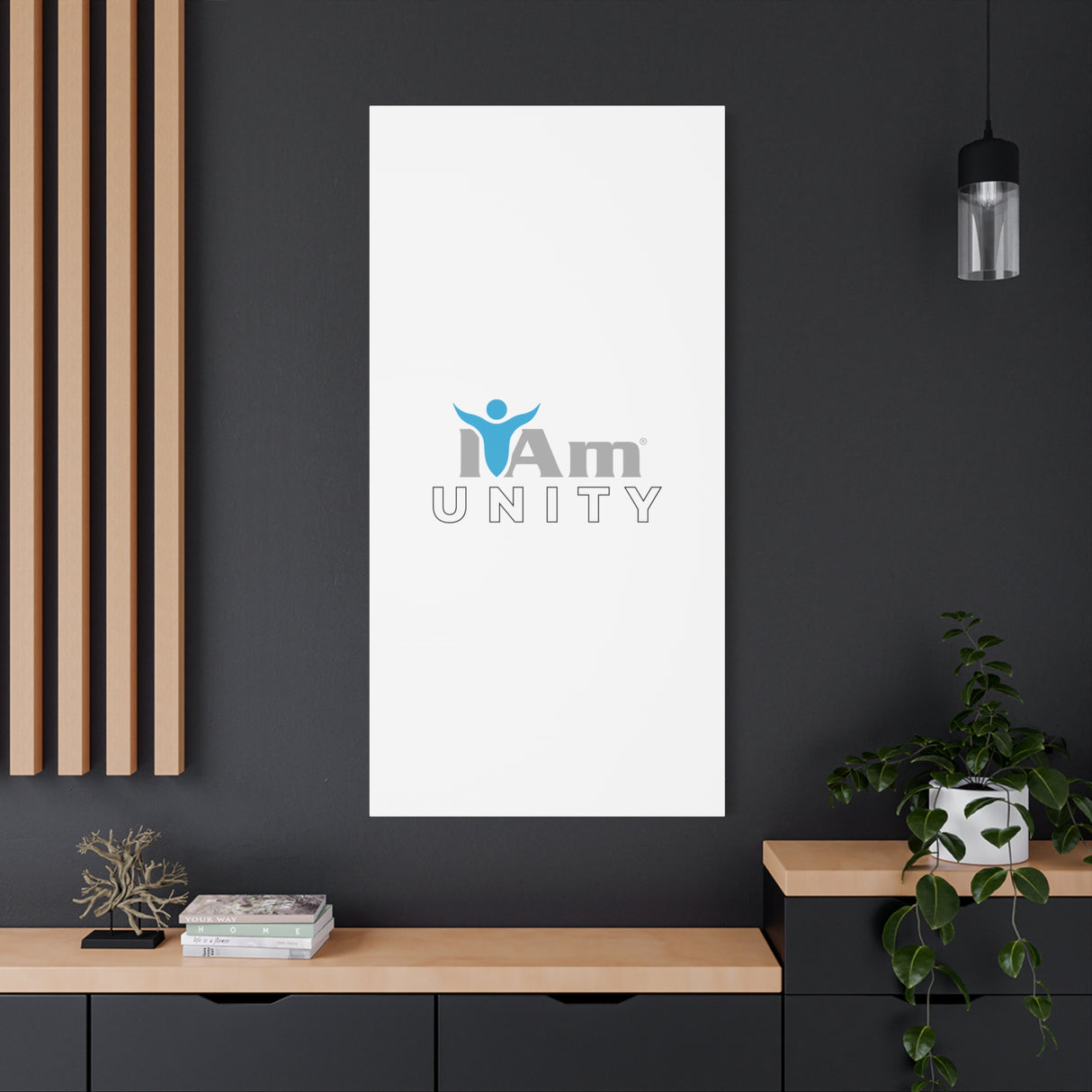 'I Am Unity' Canvas Wall Art - Inspirational Home Decor