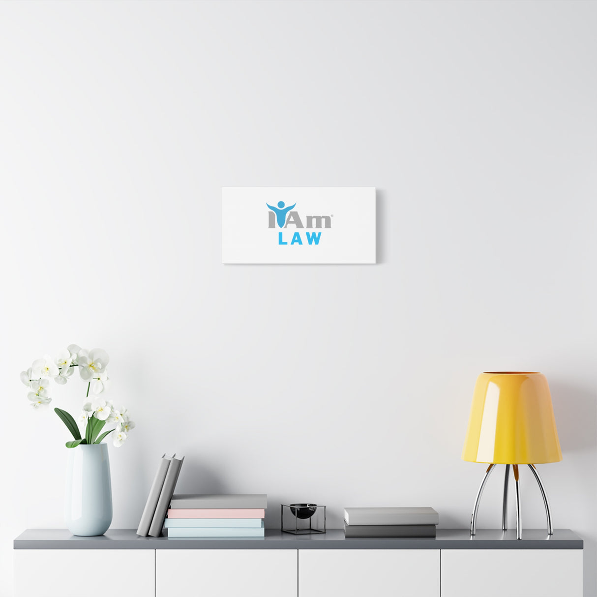 I Am Law Canvas Wall Art - Inspirational Home Decor