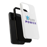 "I Am Power" Affirmation Inspirational Tough Phone Case - I Am POWER Motivational Design