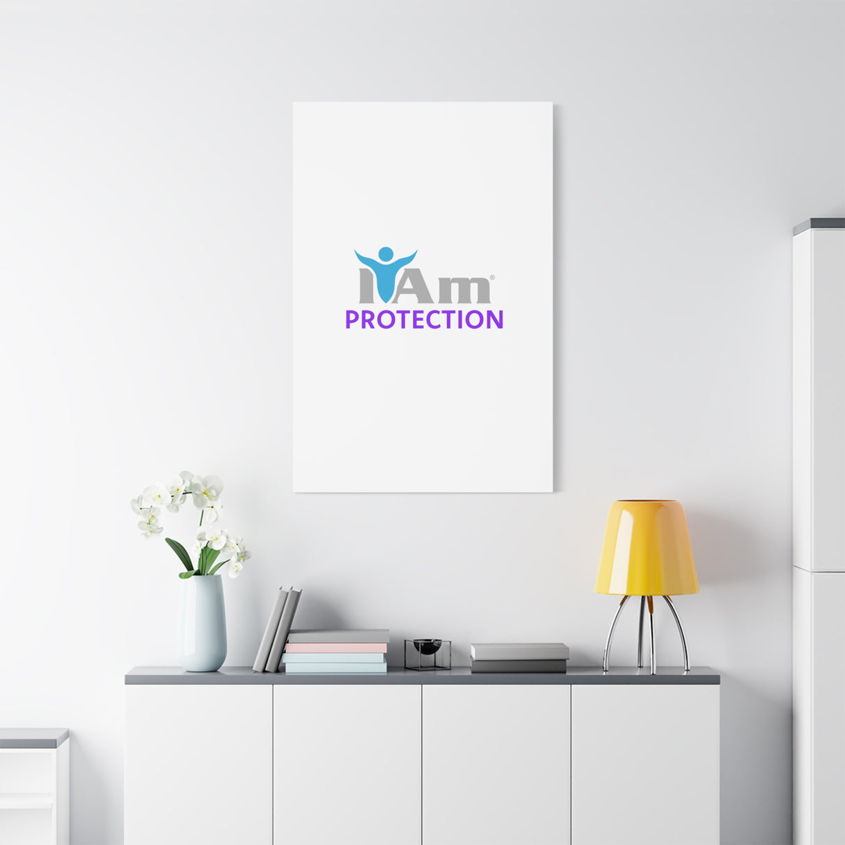 'I Am Protection' Canvas Wall Art - Inspirational Home Decor