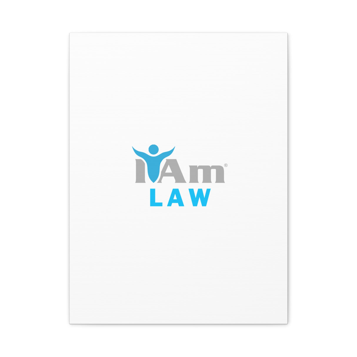 I Am Law Canvas Wall Art - Inspirational Home Decor