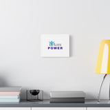 I Am Power Canvas Wall Art - Inspirational Home Decor