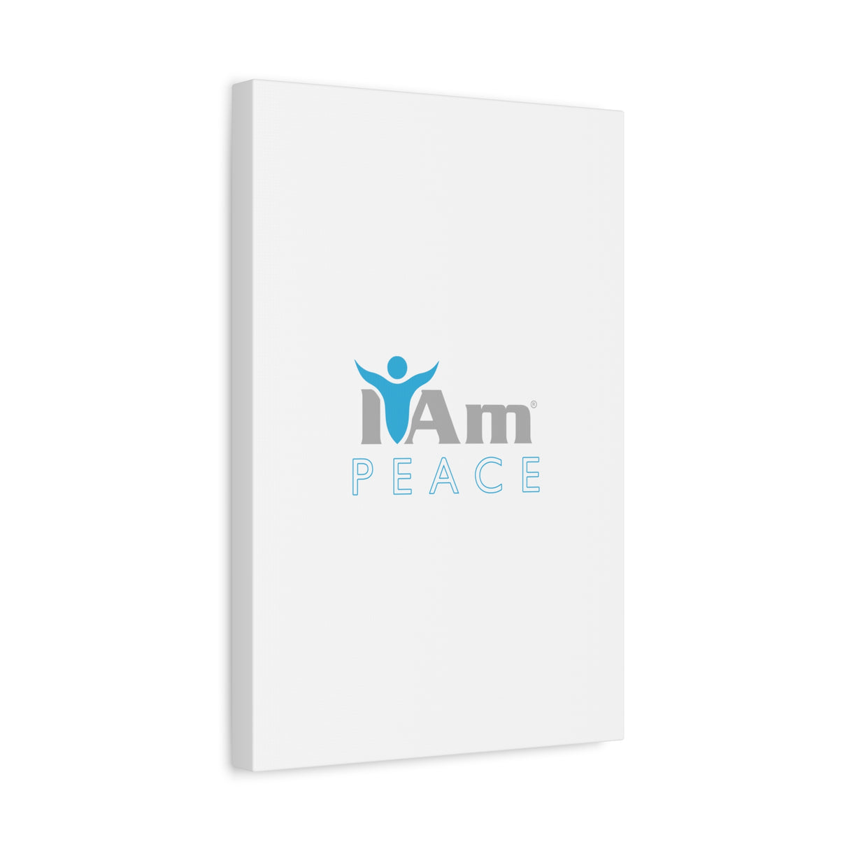 I Am Peace Canvas Wall Art - Inspirational Home Decor