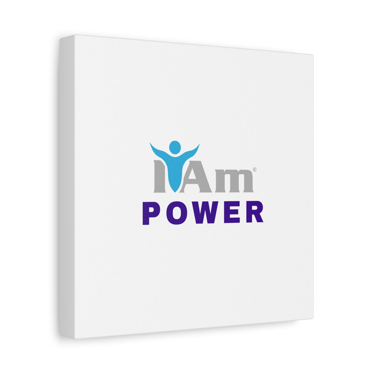 I Am Power Canvas Wall Art - Inspirational Home Decor