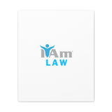 I Am Law Canvas Wall Art - Inspirational Home Decor