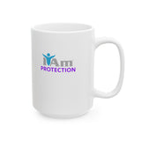 "I Am Protection" Affirmational Ceramic Mug - Perfect Motivation for Coffee Lovers & Gifts