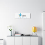 I Am Peace Canvas Wall Art - Inspirational Home Decor