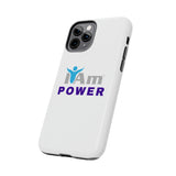 "I Am Power" Affirmation Inspirational Tough Phone Case - I Am POWER Motivational Design