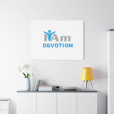 I Am Devotion Canvas Wall Art - Inspirational Home Decor